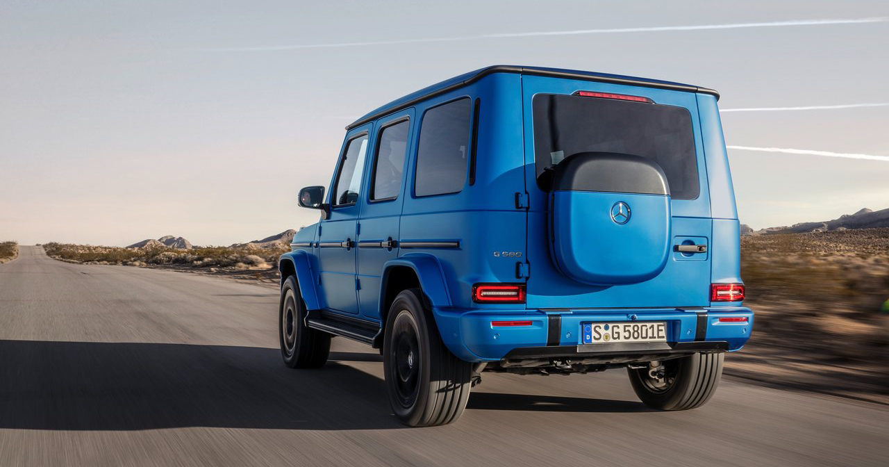 Interieur van de elektrische G-Klasse Interieur van de elektrische G-Klasse