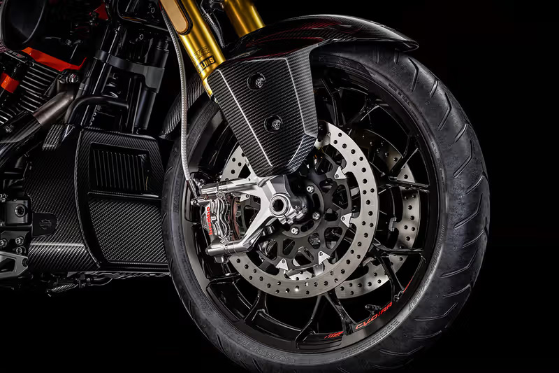 CVO Road Glide RR - achteraanzicht CVO Road Glide RR - achteraanzicht