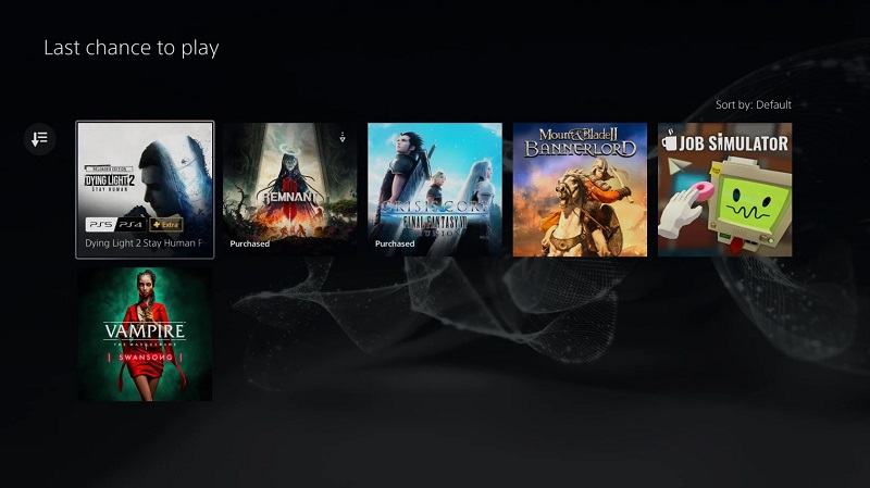 Games die PS Plus zullen verlaten Een afbeelding van de games die beschikbaar zijn op PS Plus