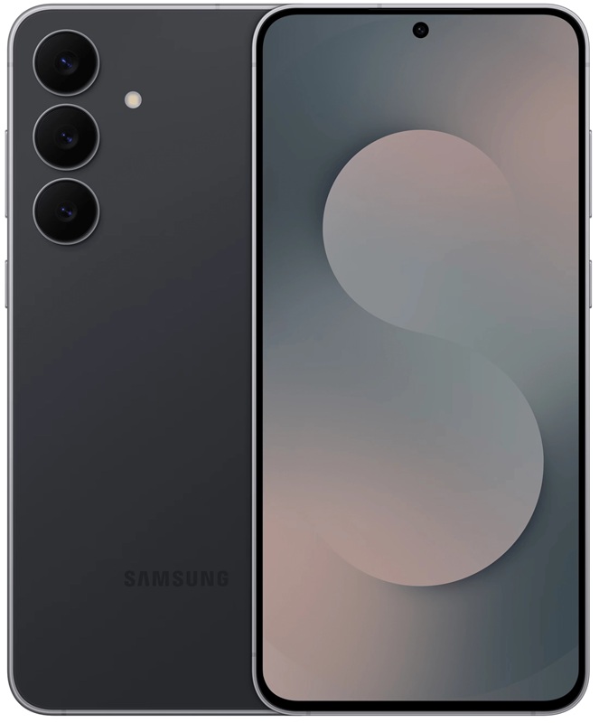 Render van Galaxy S25 FE van de voorkant