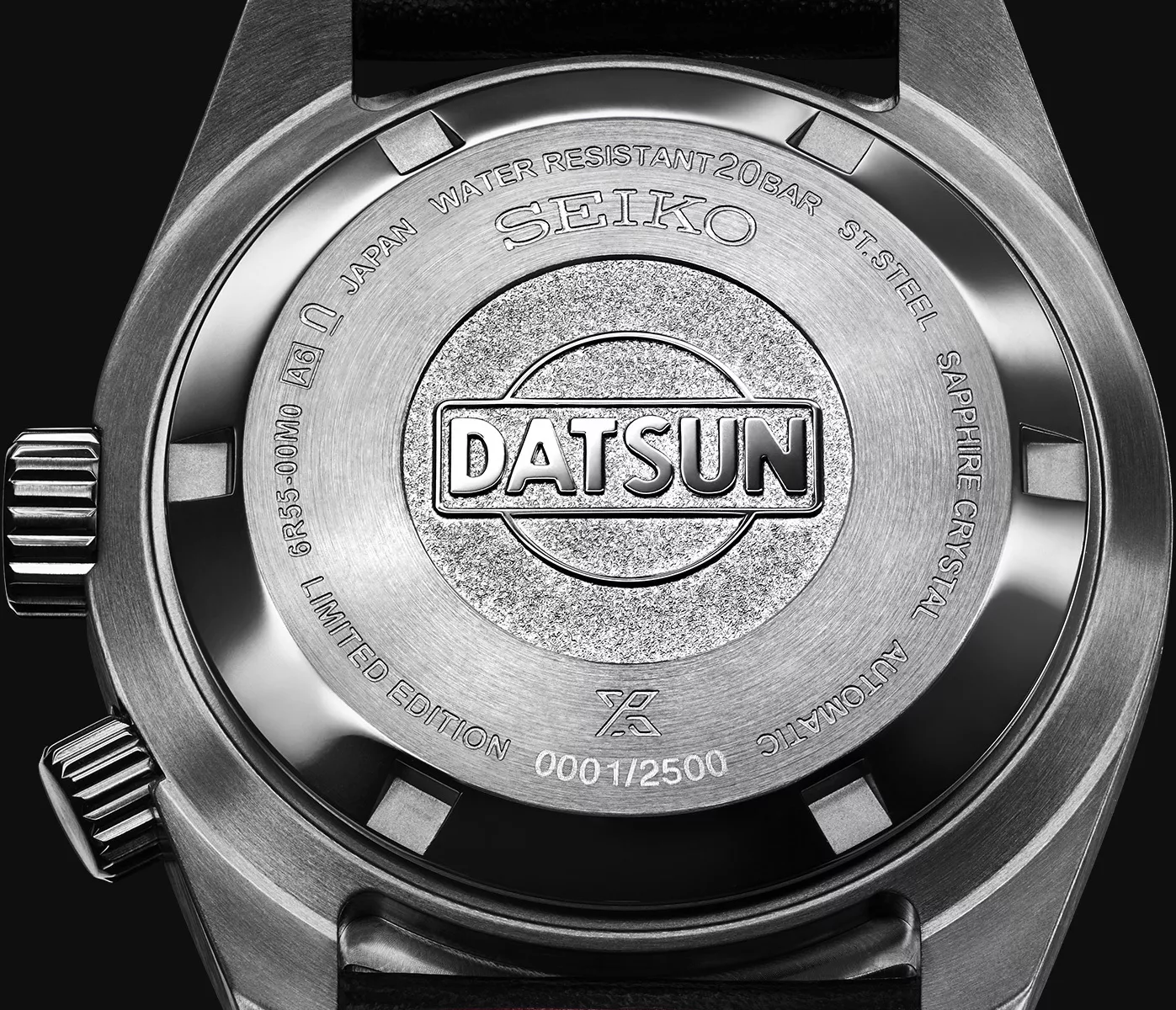 Seiko Prospex Speedtimer SPB517 horloge case back Seiko Prospex Speedtimer SPB517 horloge case back