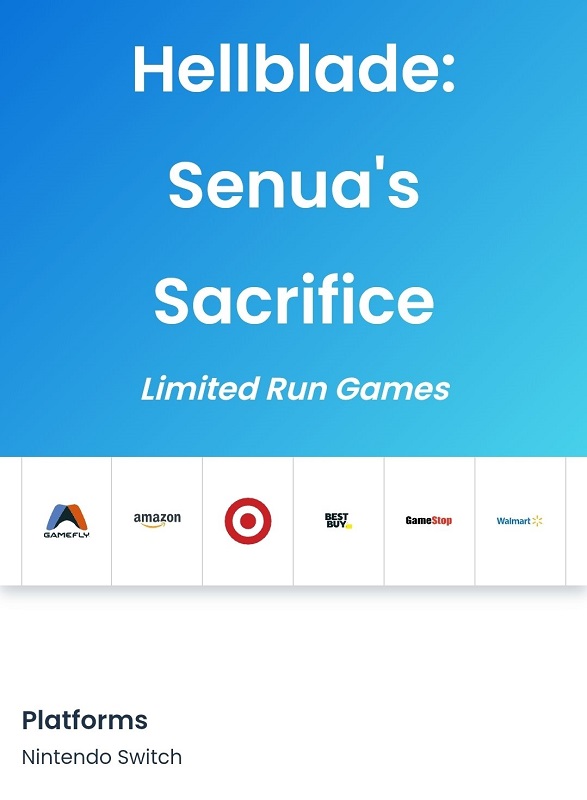 Afbeelding van Hellblade: Senua's Sacrifice