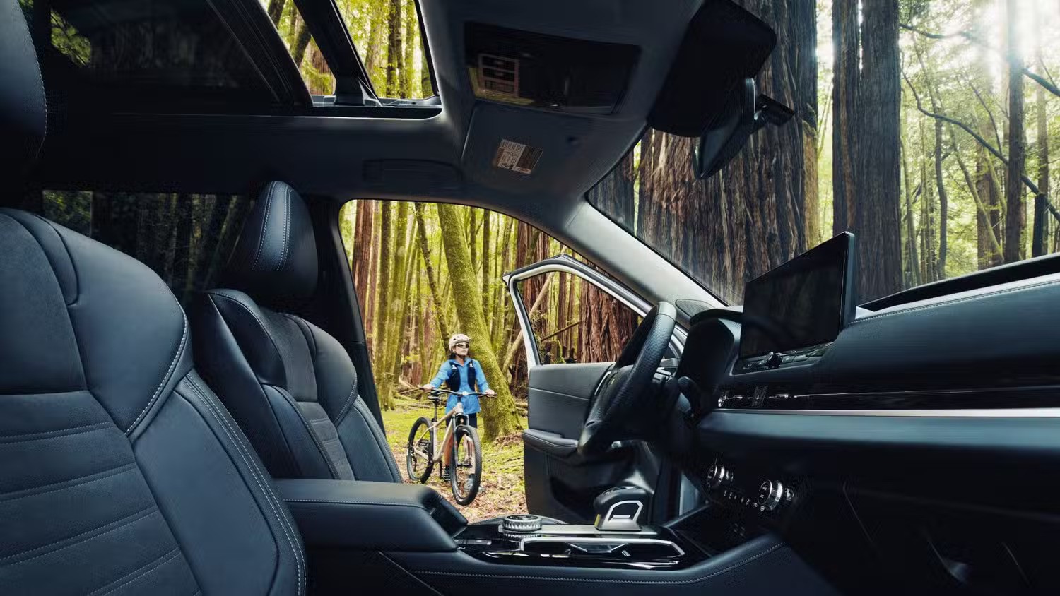 Interieur van Mitsubishi Outlander 2025 Trail Edition Interieur van Mitsubishi Outlander 2025 Trail Edition