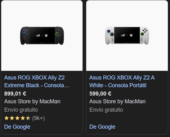 ROG Xbox Ally handheld console ROG Xbox Ally handheld console