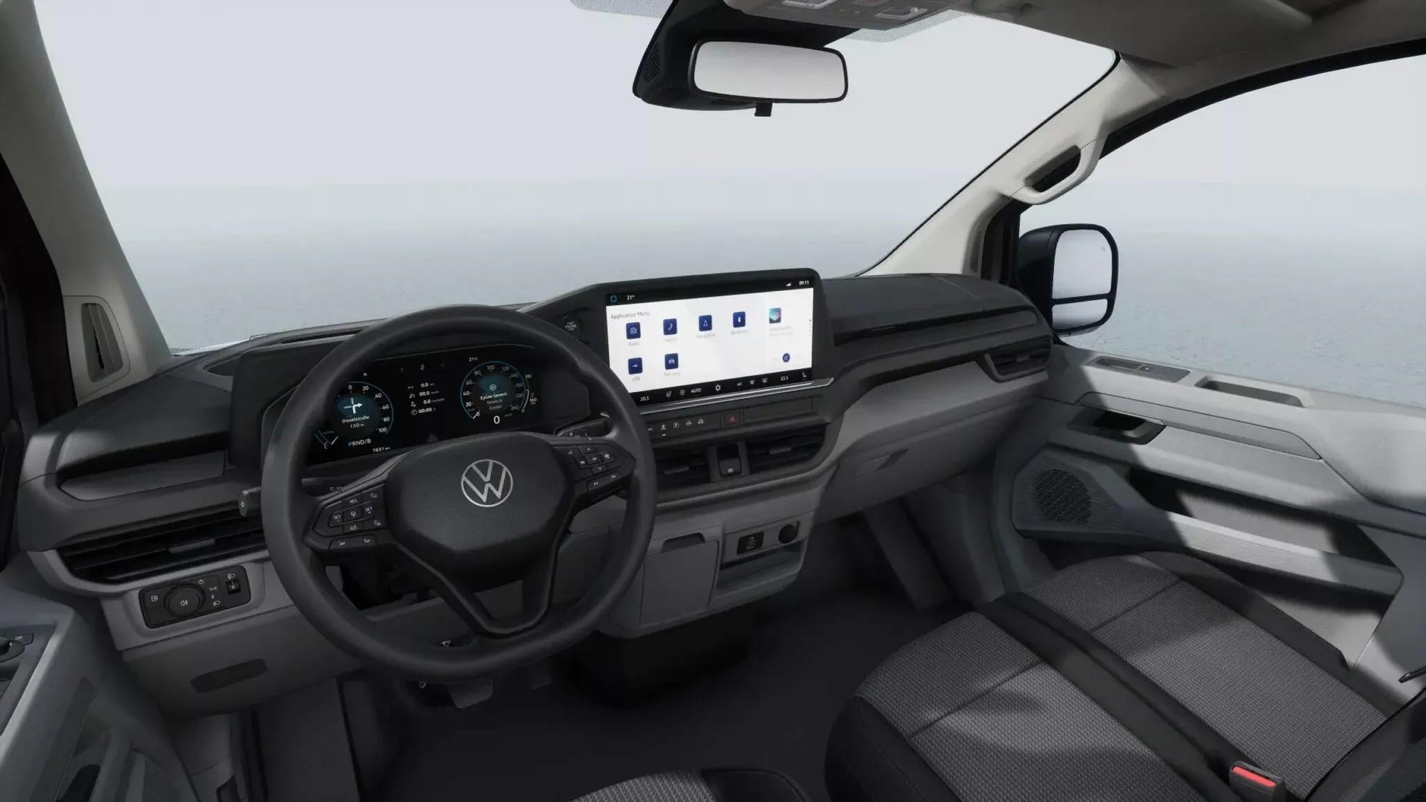 Volkswagen Transporter DoKa voorkant Volkswagen Transporter DoKa voorkant