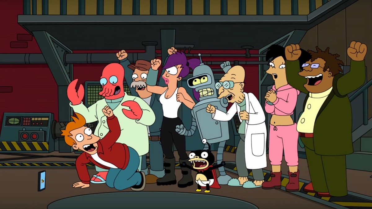 Doctor Zoidberg laat je hem niet vergeten: de komische animatieserie Futurama wordt met twee seizoenen verlengd Doctor Zoidberg laat je hem niet vergeten: de komische animatieserie Futurama wordt met twee seizoenen verlengd