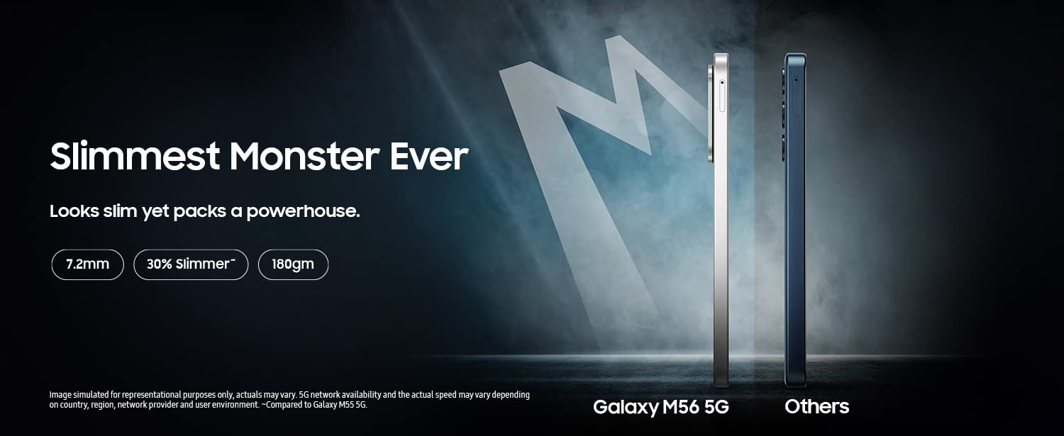 Galaxy M56 ontwerp