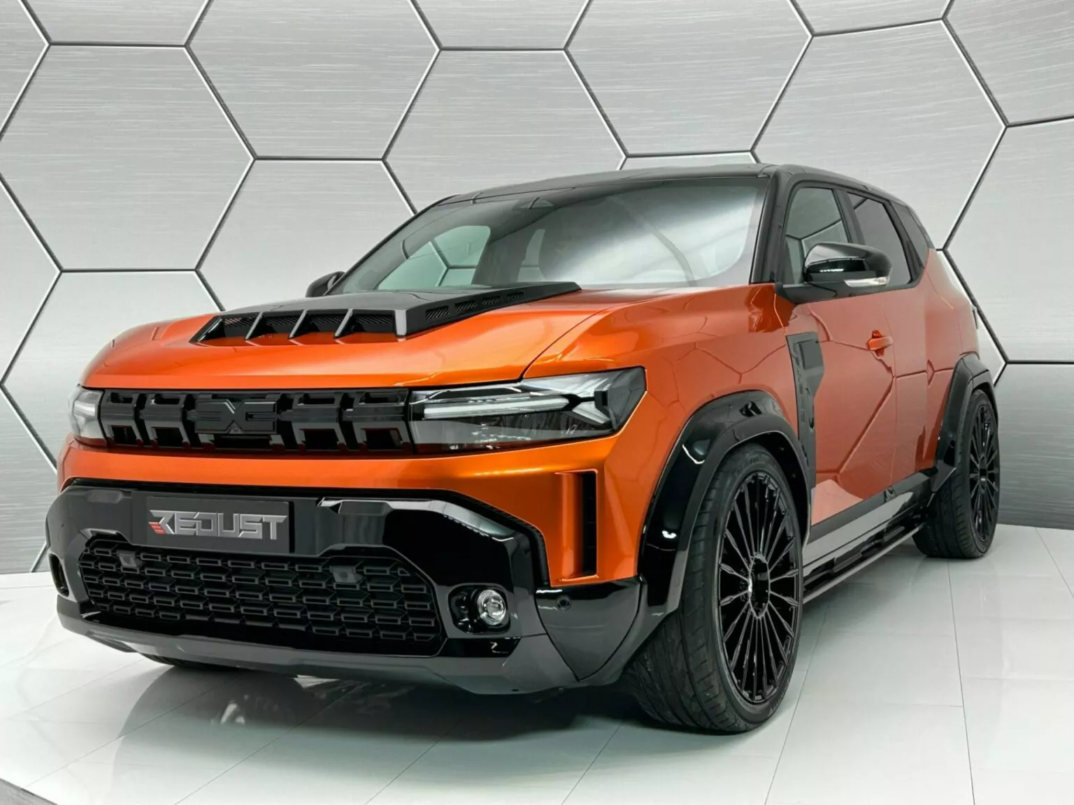 Dacia Duster RS - zijaanzicht Dacia Duster RS - zijaanzicht