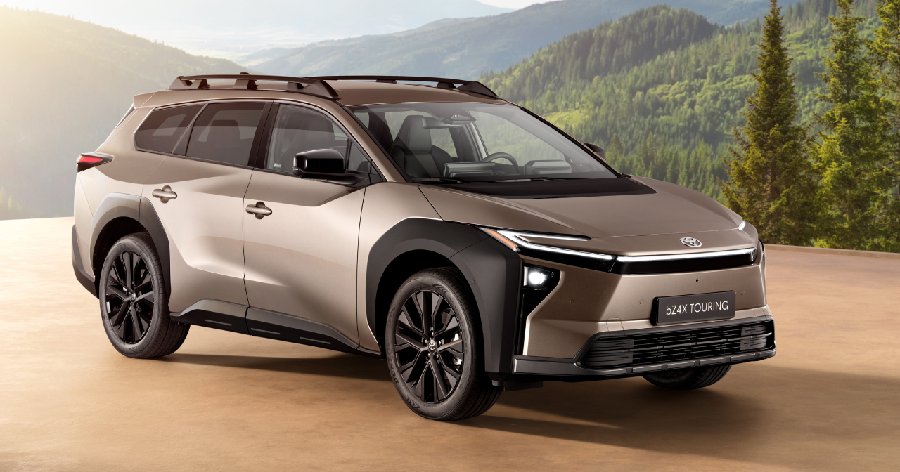 Toyota bZ4X Touring 2025 - Hoofdweergave Toyota bZ4X Touring 2025 - Hoofdweergave