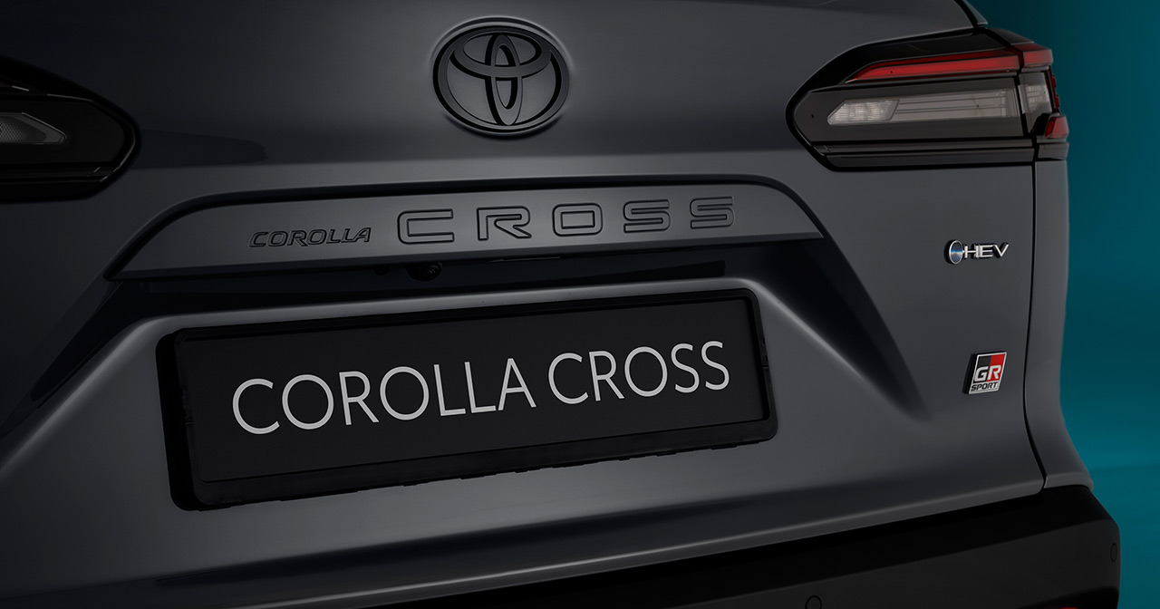 Details van de Toyota Corolla Cross GR Sport Details van de Toyota Corolla Cross GR Sport