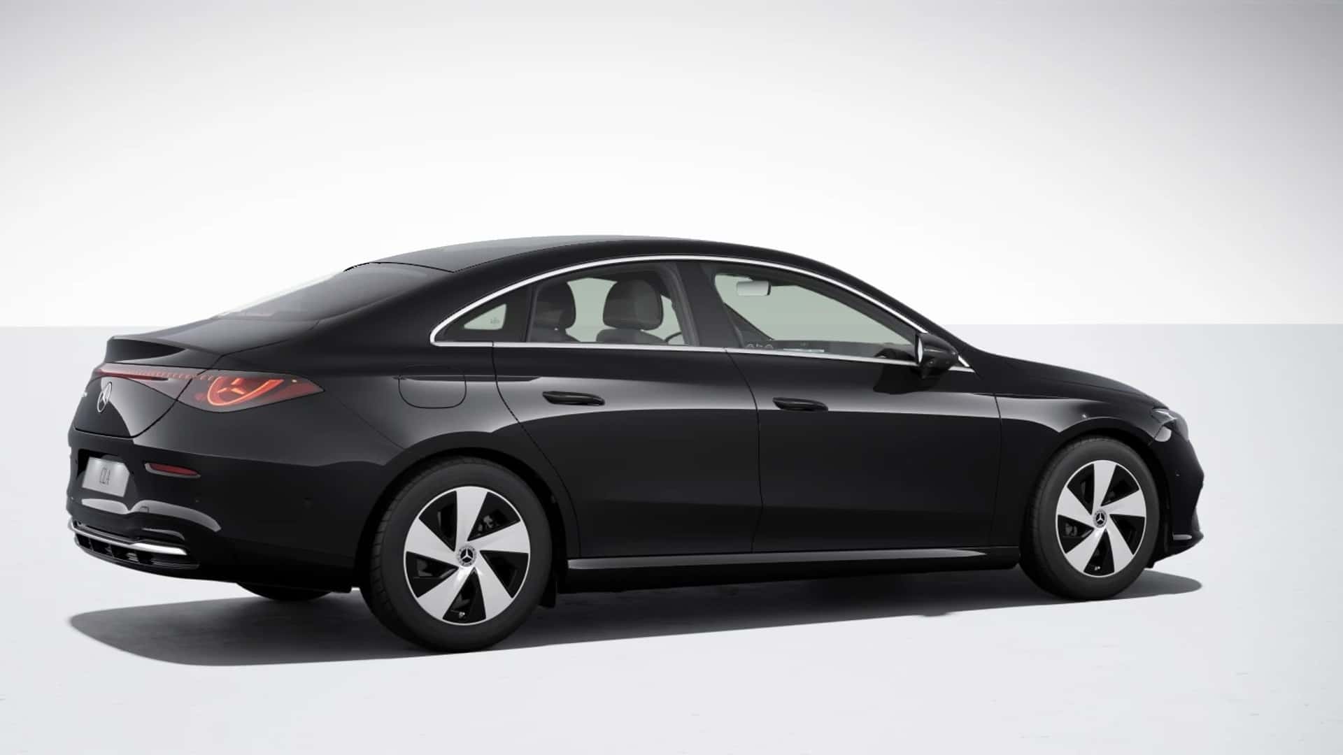 Achterlichten van de nieuwe Mercedes-Benz CLA