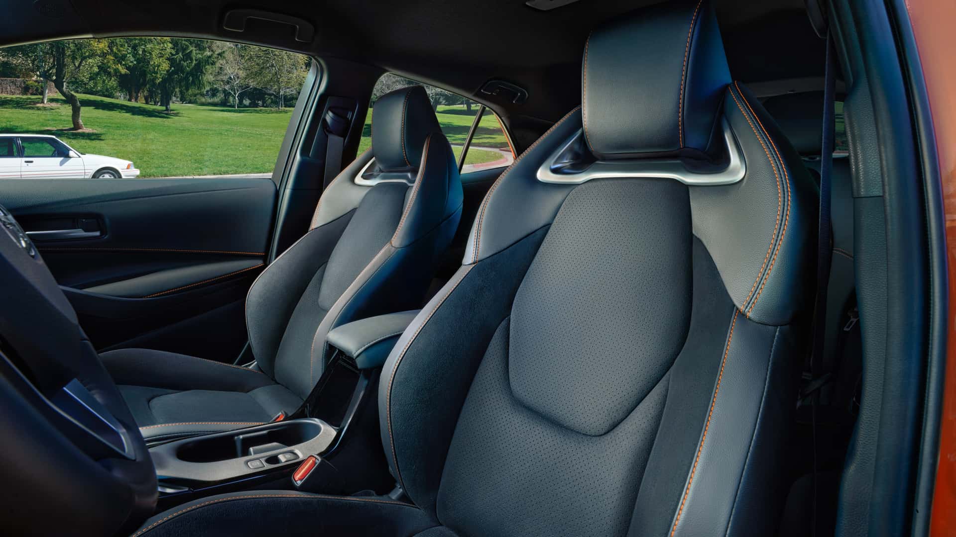 Interieur van de Toyota Corolla Hatchback FX Edition Interieur van de Toyota Corolla Hatchback FX Edition