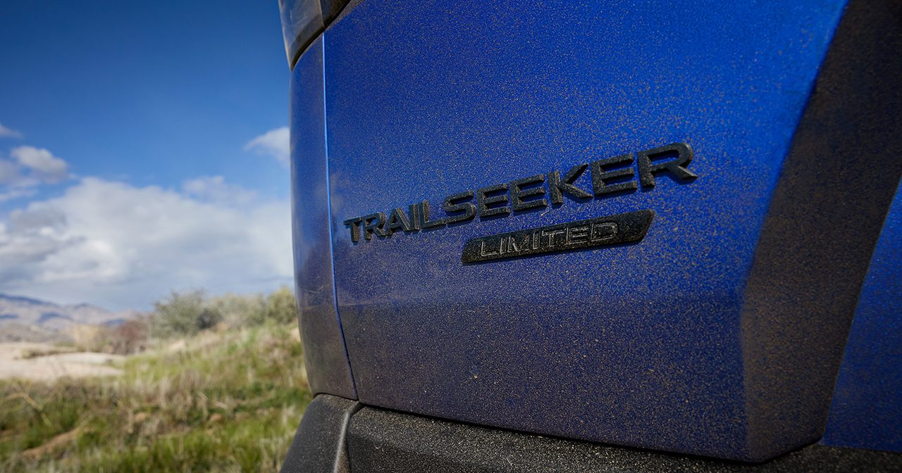 2026 Subaru Trailseeker in beweging. 2026 Subaru Trailseeker in beweging.