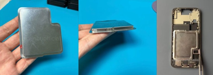 iPhone 17 Air batterijprototype voor de Chinese markt iPhone 17 Air batterijprototype voor de Chinese markt