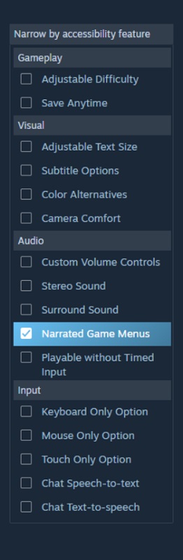 Beschikbare Steam-functies Beschikbare Steam-functies