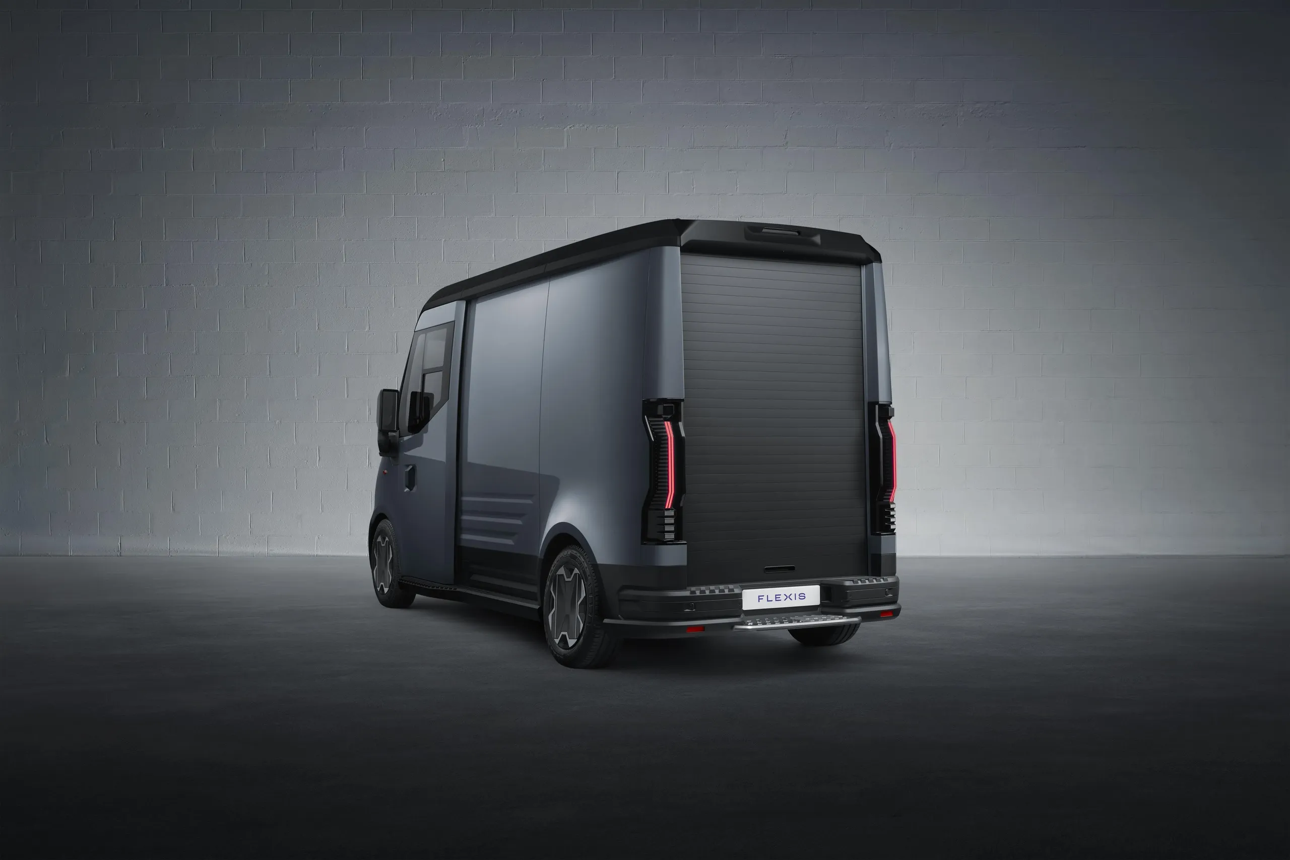 Interieur van de elektrische instapbus Interieur van de elektrische instapbus
