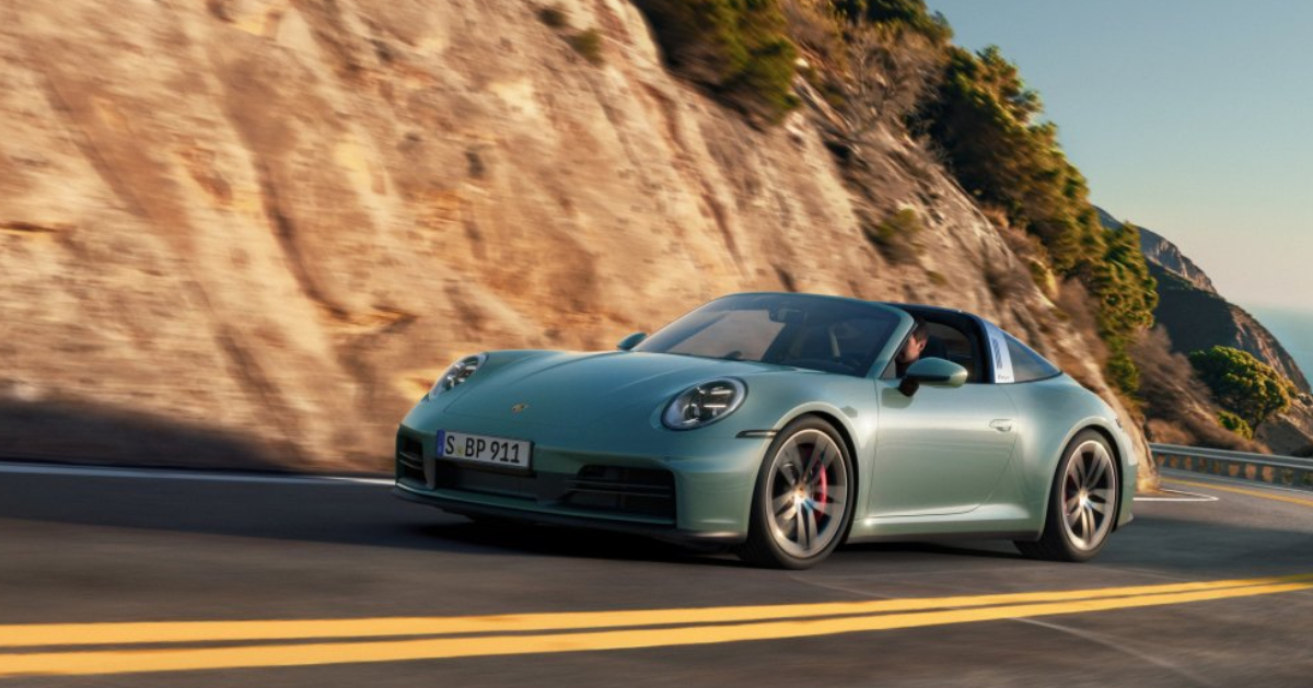 Sportief rijden in de Porsche 911 Carrera 4S