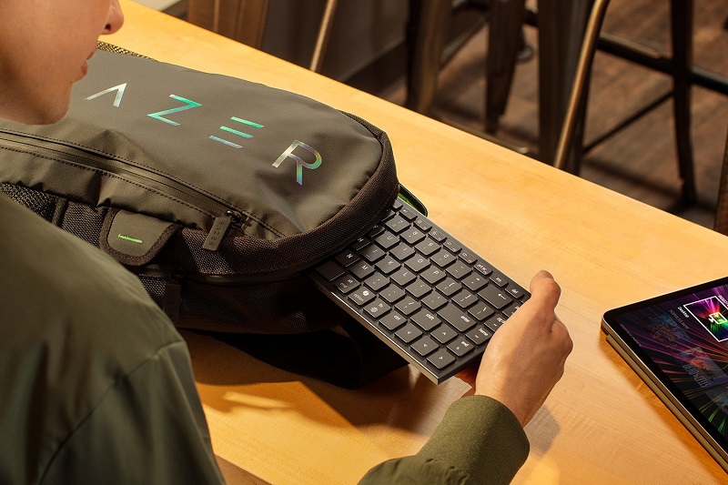 Achtergrond verlichting indicatie op de Razer Joro Achtergrond verlichting indicatie op de Razer Joro