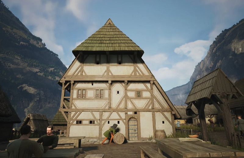 De volgende grote patch voegt twee nieuwe kaarten toe aan Manor Lords, de mogelijkheid om gebouwen te verbeteren en een bijgewerkte distributie van bier en goederen.-8 De volgende grote patch voegt twee nieuwe kaarten toe aan Manor Lords, de mogelijkheid om gebouwen te verbeteren en een bijgewerkte distributie van bier en goederen.-8