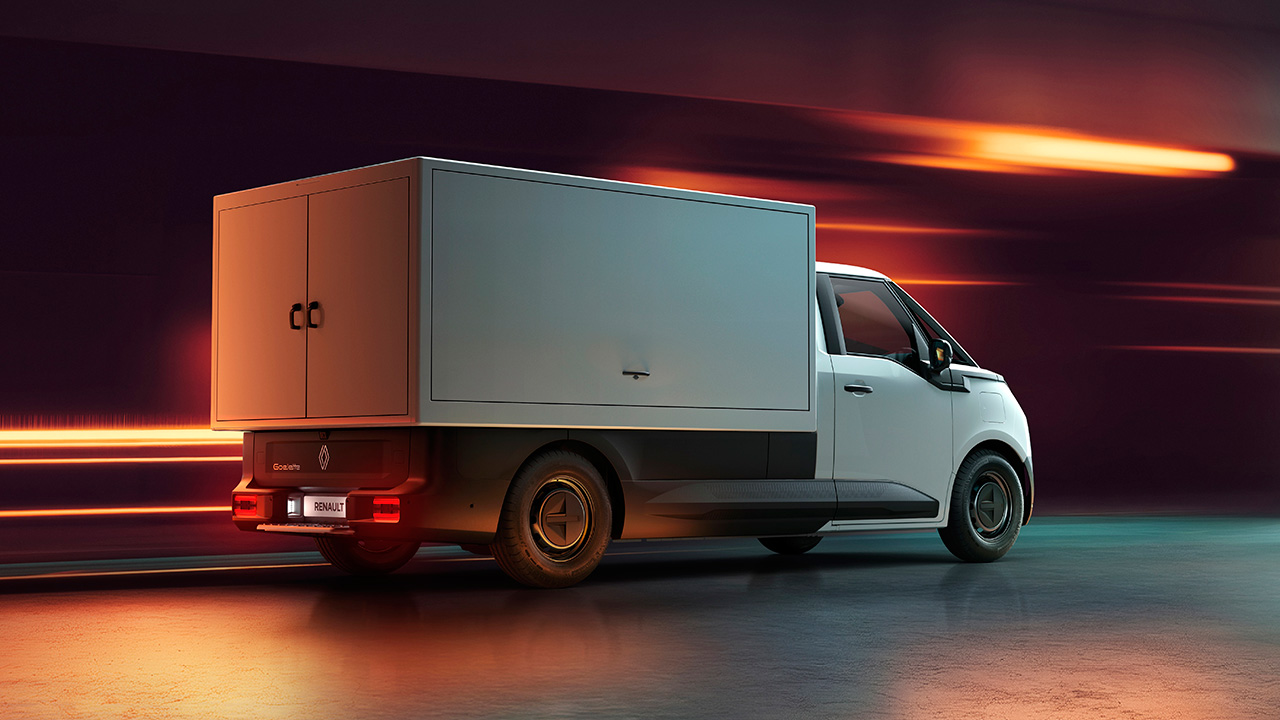 Goelette elektrische bestelwagen Goelette elektrische bestelwagen