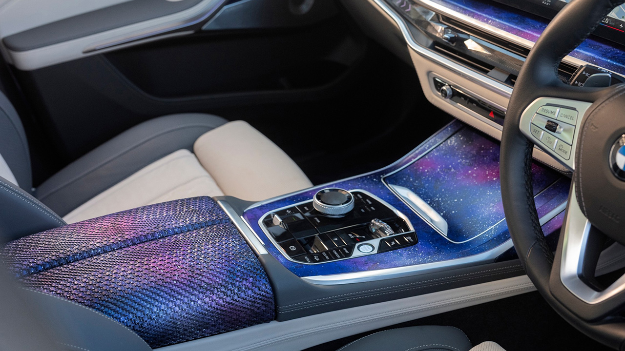 Interieur van de BMW X7 Nishiki Lounge Interieur van de BMW X7 Nishiki Lounge