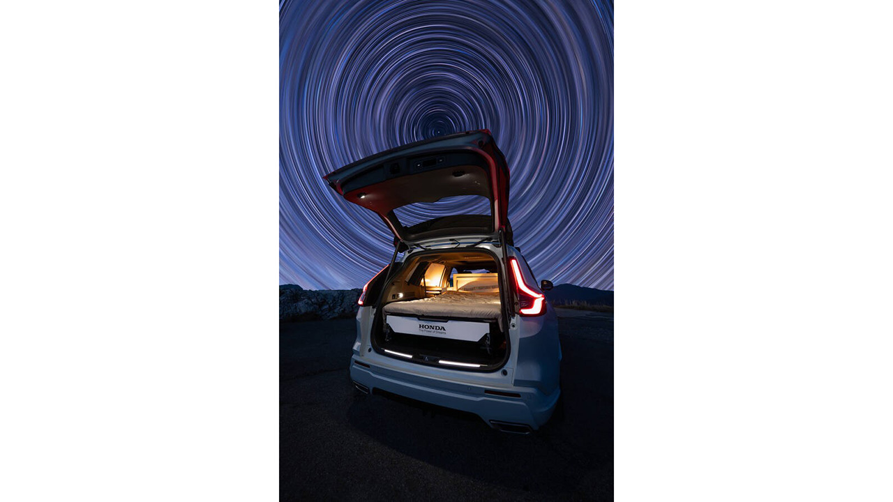 Campingcomponenten in Honda CR-V Dream Pod