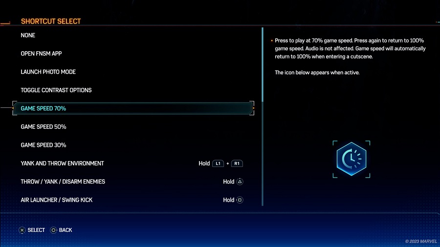 Geen grenzen: dankzij een groot aantal speciale instellingen zal Marvel's Spider-Man 2 beschikbaar zijn voor alle categorieën gamers. De ontwikkelaars vertelden ons over de toegankelijkheidsinstellingen van de game-3