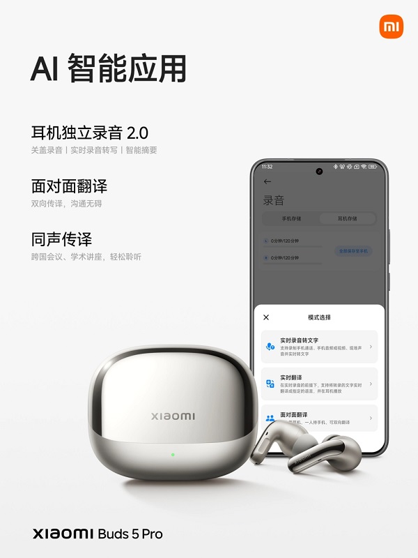 Xiaomi Buds 5 Pro - Afbeelding 1