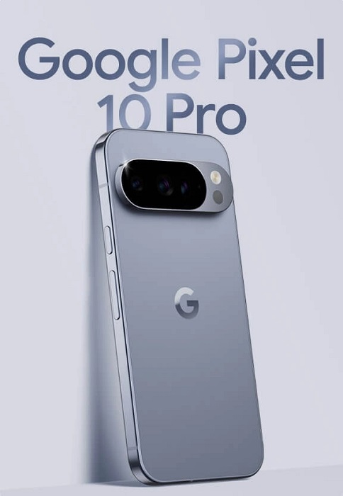 Pixel 10 Pro smartphone render