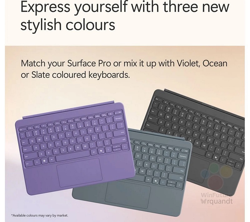 Surface Pro 12 met een standaard op het achterpaneel Surface Pro 12 met een standaard op het achterpaneel