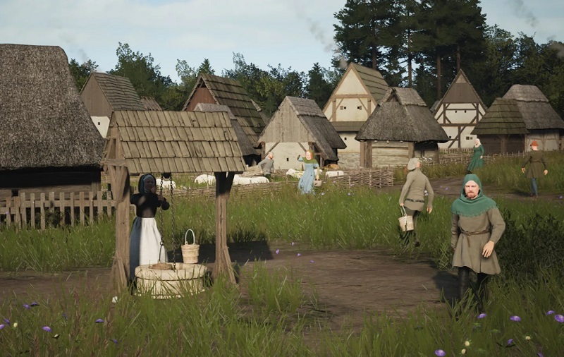 De volgende grote patch voegt twee nieuwe kaarten toe aan Manor Lords, de mogelijkheid om gebouwen te verbeteren en een bijgewerkte distributie van bier en goederen.-9 De volgende grote patch voegt twee nieuwe kaarten toe aan Manor Lords, de mogelijkheid om gebouwen te verbeteren en een bijgewerkte distributie van bier en goederen.-9