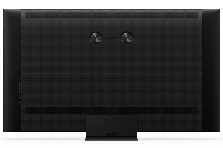 Achterpaneel van de TCL QM7K TV Achterpaneel van de TCL QM7K TV