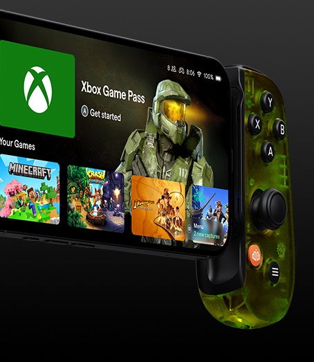 Backbone One: Xbox Edition-controller in actie