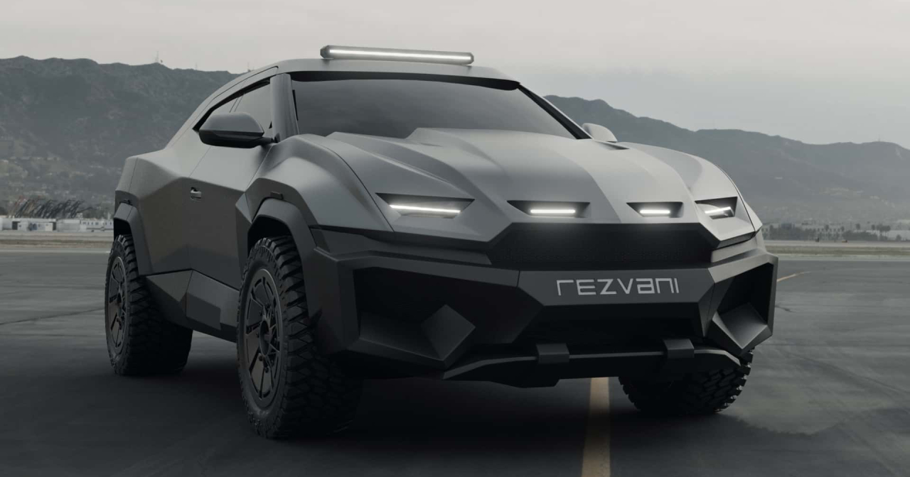 De Rezvani Knight extreme off-roader. De Rezvani Knight extreme off-roader.