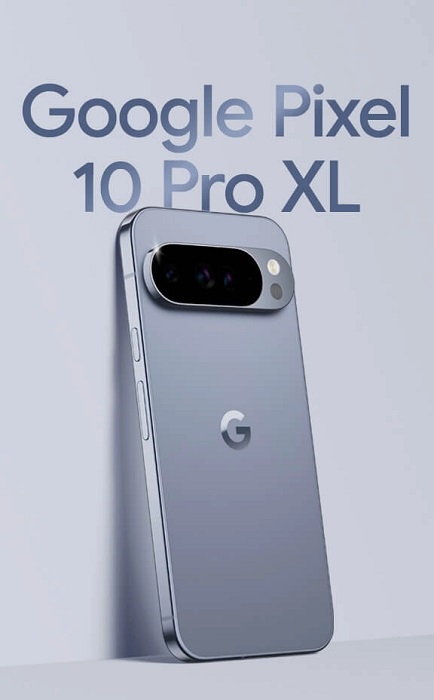 Render van Pixel 10 Pro XL smartphone