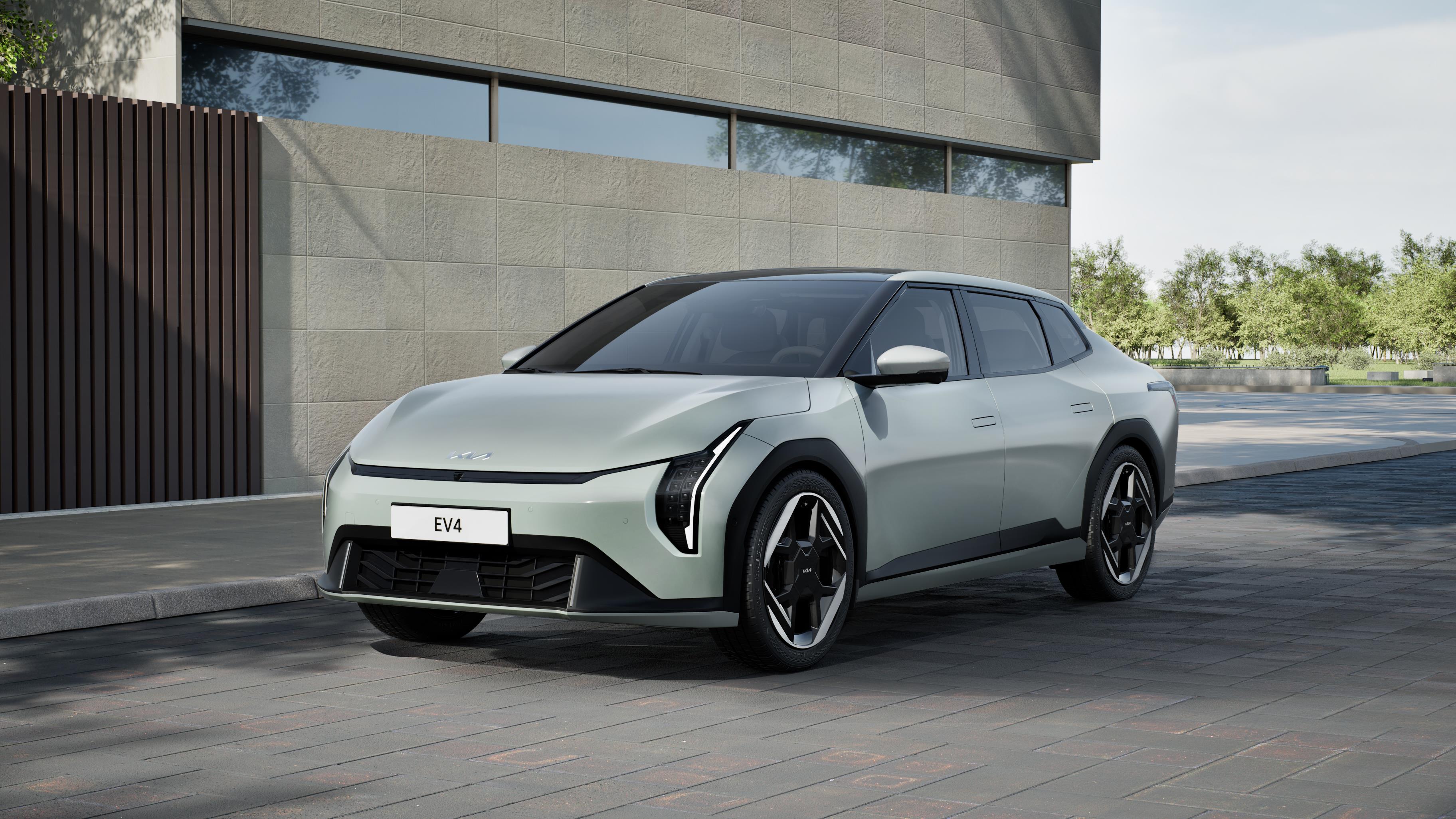 Kia EV4 Buitenaanzicht Kia EV4 Buitenaanzicht