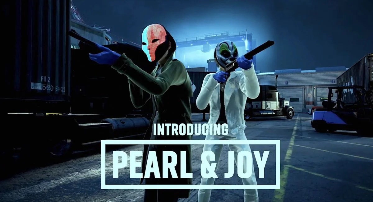 In de nieuwe Payday 3 trailer toonden de ontwikkelaars een heist waarbij twee nieuwe heldinnen betrokken zijn: hacker Joy en oplichtster Pearl. In de nieuwe Payday 3 trailer toonden de ontwikkelaars een heist waarbij twee nieuwe heldinnen betrokken zijn: hacker Joy en oplichtster Pearl.