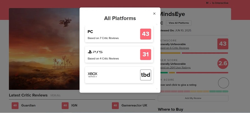 MindsEye's failure: the worst game of 2025 MindsEye's failure: the worst game of 2025
