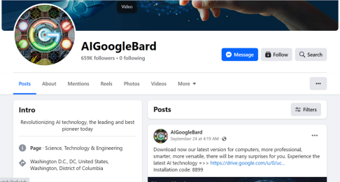 Google klaagt oplichters aan die de hype rond Bard gebruikten om malware te verspreiden-2 Google klaagt oplichters aan die de hype rond Bard gebruikten om malware te verspreiden-2
