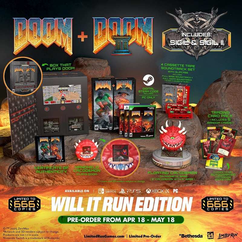 Doom + Doom II Will it Run Edition Doom + Doom II Will it Run Edition