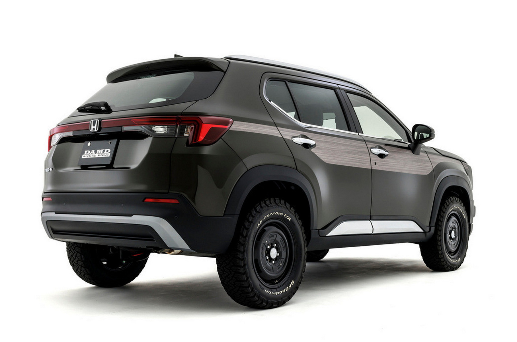 Honda WR-V met Jeep-ontwerp Honda WR-V met Jeep-ontwerp