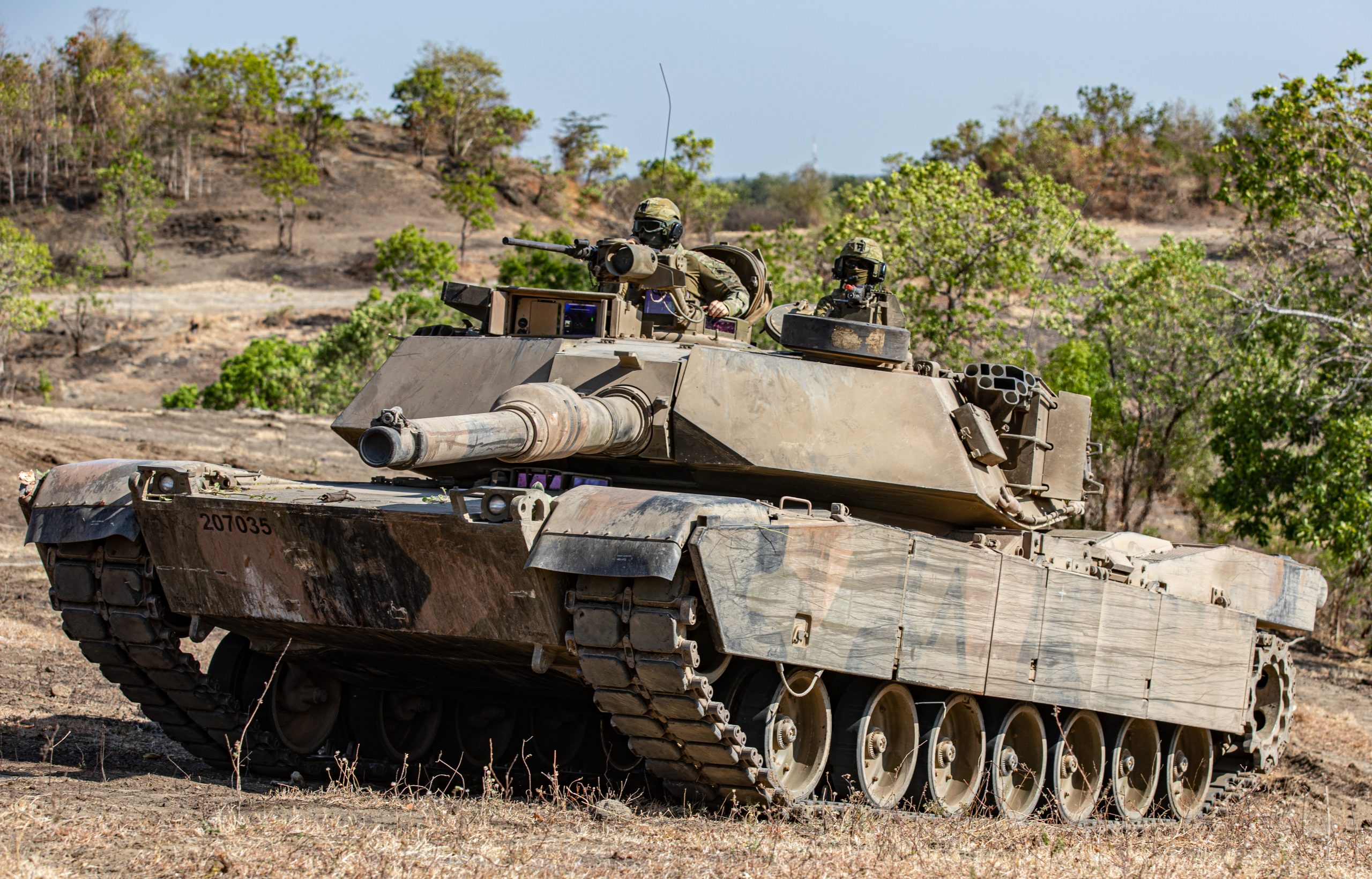 Australische M1A1 Abrams-tank