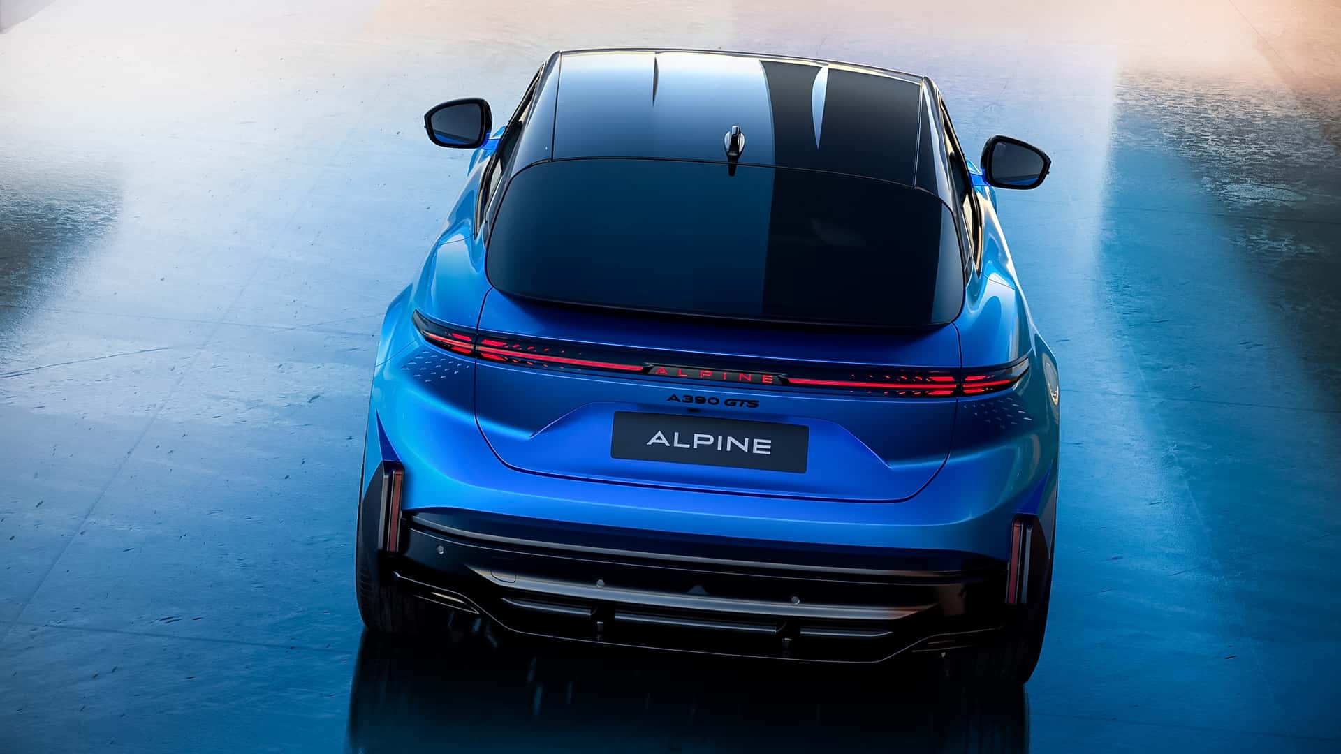 Interieur van de Alpine A390 Interieur van de Alpine A390