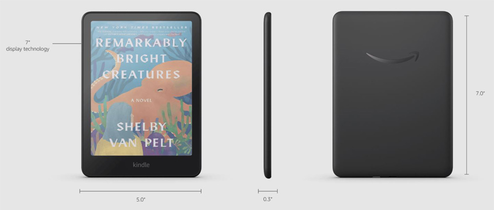 Kindle Colorsoft 16GB. Illustratie: Amazon