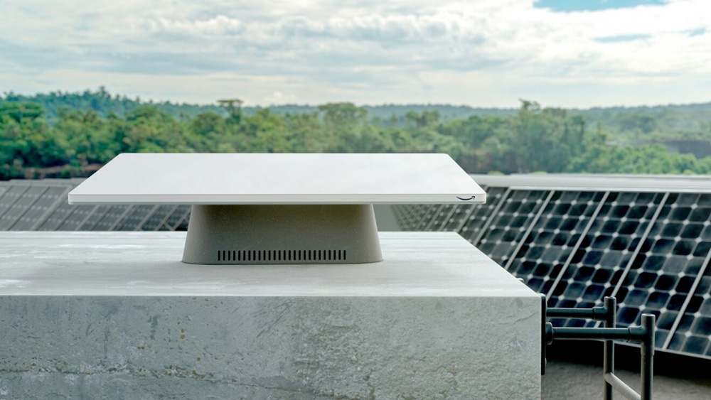 Amazon Project Kuiper-satellieten Amazon Project Kuiper-satellieten