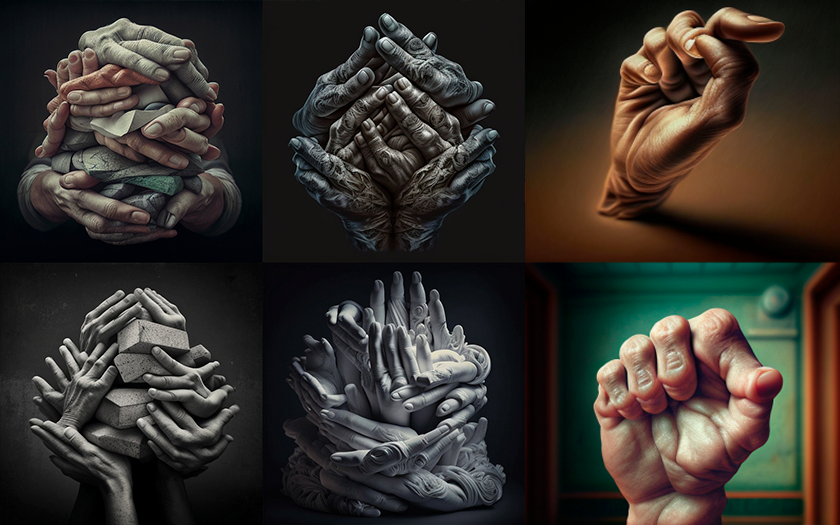 Het onbereikbare toppunt van kunst: waarom tekent de kunstmatige intelligentie van Midjourney 6 vingers op je handen en hoe is dat te verhelpen? 