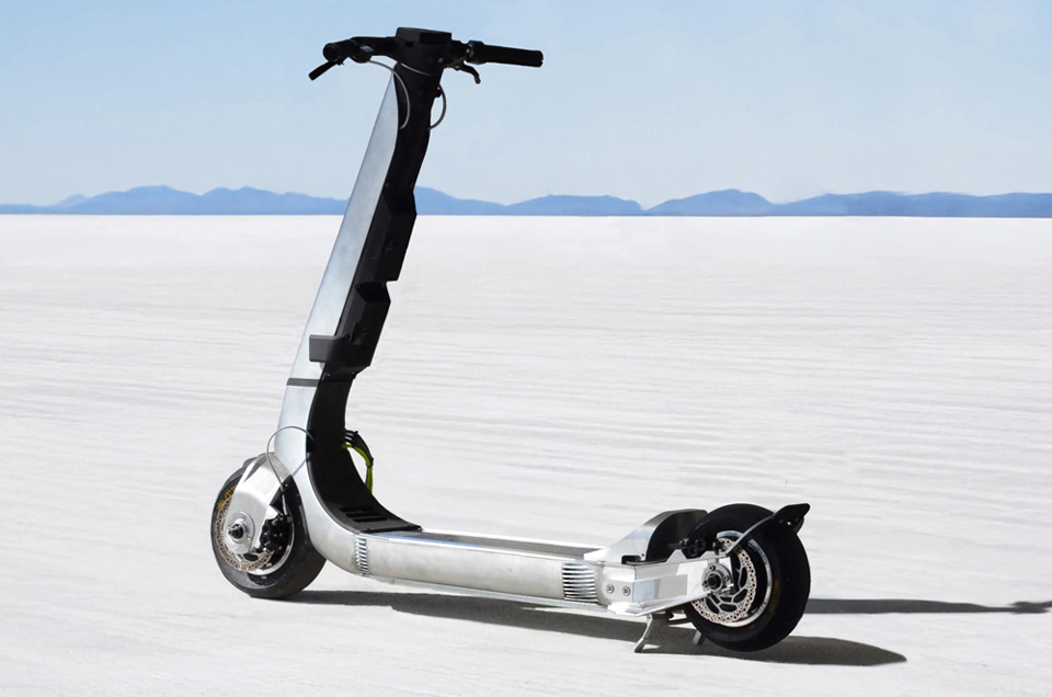 Bo Turbo elektrische scooter in actie