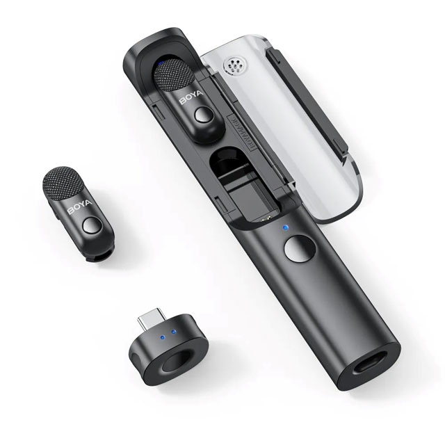 Verpakking en levering van BOYA Magic microfoon