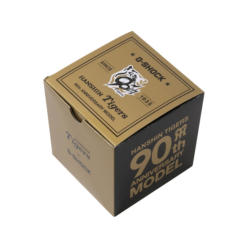 verzamelbare metalen doos voor G-Shock x Hanshin Tigers horloge verzamelbare metalen doos voor G-Shock x Hanshin Tigers horloge