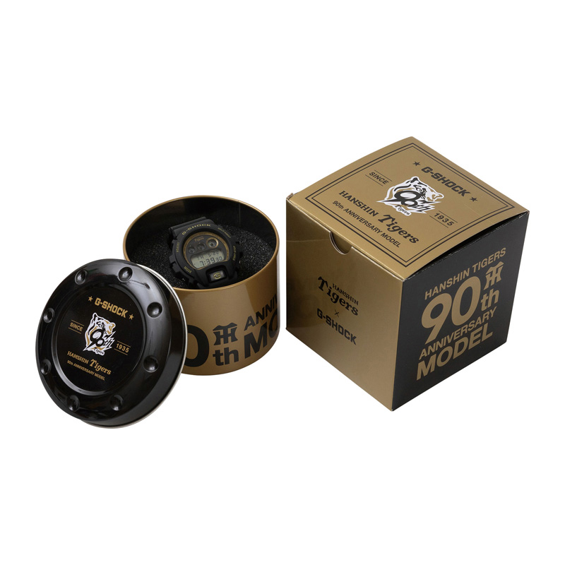 verpakking voor G-Shock x Hanshin Tigers horloge verpakking voor G-Shock x Hanshin Tigers horloge